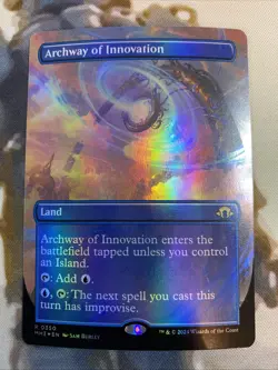 Archway of Innovation (Borderless FOIL) - Modern Horizons 3 (MH3) NM - Image 1
