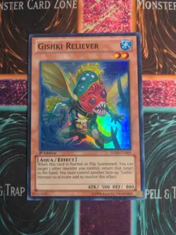 Yu-Gi-Oh! Gishki Reliever HA06-EN009 1st Edition Super Rare NM - Image 1