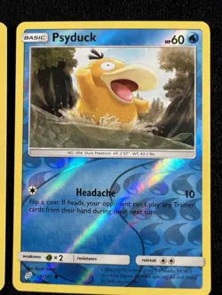 1x Psyduck 26/181 Team up Pokemon Reverse Holo SM - LP - Image 5