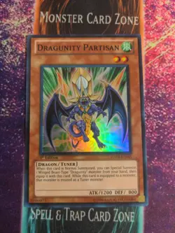 Yu-Gi-Oh! Dragunity Partisan HA04-EN045 Super Rare 1st Edition NM a1/ - Image 1