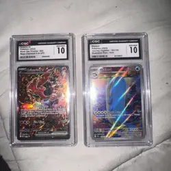 CGC 10 Oricorio ex Promo + Wailord IR 2025 Pokemon Gem Mint Slabs 🔥 - Image 1