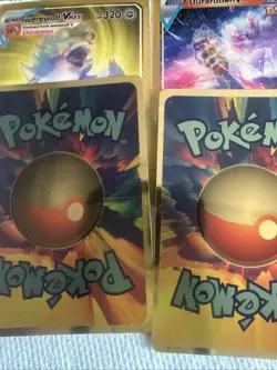 Pokemon 3D Gold Fan Art 4 cards Lot🖼NM - Image 4