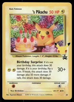 *WED NIGHT* _____'s Pikachu 24 Celebrations: Classic Collection - Image 1