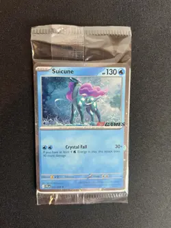 Pokemon EB Games Stamped Suicune Sealed Promo Phantasmal Flames 26/94 READ DESCR - Image 1