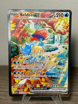 Pokemon Keldeo ex - 167/086 - SV: White Flare (WHT) - Image 1