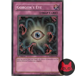 Yugioh Gorgon's Eye SOD-EN058 Common 1st Edition NM - Image 1