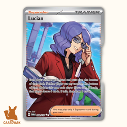 Lucian 208/167 Twilight Masquerade – Ultra Rare - Near Mint | Pokemon TCG - Image 1