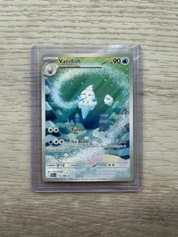 Pokemon SV10.5 Scarlet Violet White Flare 112/086 Vanillish Illustration Rare NM - Image 1