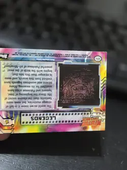 Pokemon Legends Bright Pokemon Topps Mewtwo Strikes Back #1 Foil Textured - Image 3