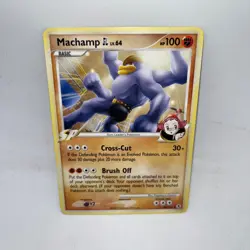 Machamp GL 46/111 Uncommon Rising Rivals Pokemon Moderately Played - Image 1