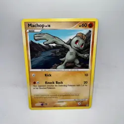 Machop 64/100 Common Stormfront Pokemon Lightly Played - Image 1