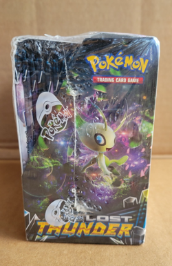 Pokemon TCG Sun & Moon Lost Thunder BOOSTER BOX - Factory Sealed Box - 36 Packs - Image 2