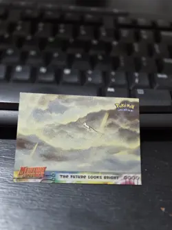 Pokemon The Future Looks Bright Pokemon Topps Mewtwo Strikes Back 41 Foil Textur - Image 1