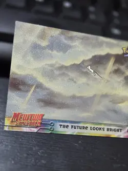 Pokemon The Future Looks Bright Pokemon Topps Mewtwo Strikes Back 41 Foil Textur - Image 2