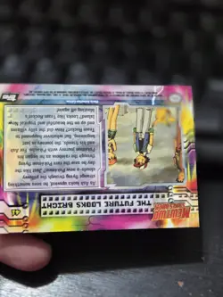 Pokemon The Future Looks Bright Pokemon Topps Mewtwo Strikes Back 41 Foil Textur - Image 3