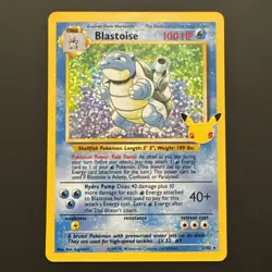 Blastoise 2/102 Holo Celebrations Classic Collection Pokemon NM - Image 1