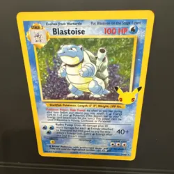Blastoise 2/102 Holo Celebrations Classic Collection Pokemon NM - Image 3