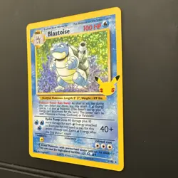 Blastoise 2/102 Holo Celebrations Classic Collection Pokemon NM - Image 4