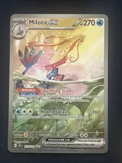 Pokemon TCG Milotic EX 237/191 Scarlet & Violet Surging Sparks NM Condition - Image 1