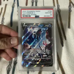PSA 10 Gem Mint Lumineon V Full Art 156 2022 Pokemon Brilliant Stars - Image 1