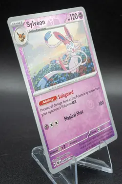 Reverse Holo Sylveon 040/131 Rare SV: Prismatic Evolutions Pokemon Near Mint NM+ - Image 4