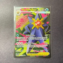 Mega Starmie ex 102/088 ME Perfect Order Holo Full Art Ultra Rare Pokemon NM-MT - Image 1