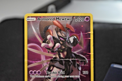 2019 Pokemon Armored Mewtwo SM228 Holo, Damaged, DMG - Image 3