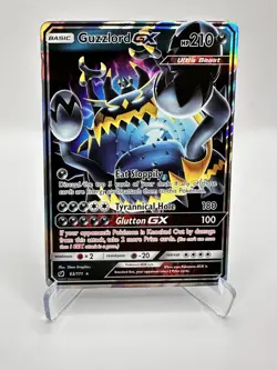 Guzzlord GX 63/111 Sm-Crimson Invasion Holo Pokemon Near Mint - Image 1