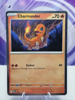 🌀SWIRL🌀 Pokemon TCG Charmander 047 Cosmos Holo Black Star Promo NM - Image 1