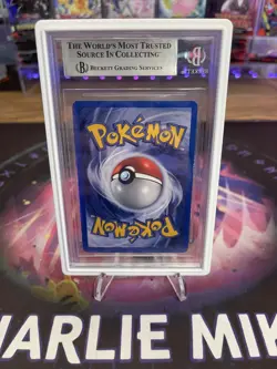2000 Gym Hero’s 1st Ed Sabrina’s GENGAR BGS 8.5 NM-MT+ (Swirl) Pokemon - Image 3