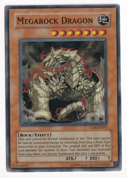Yu-Gi-Oh! Megarock Dragon #TLM-EN015 Unlimited Near Mint - Image 1