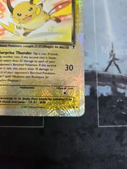 Dark Raichu 7/110 Legendary Collection Fireworks Reverse Holo Rare Pokemon HP/MP - Image 5