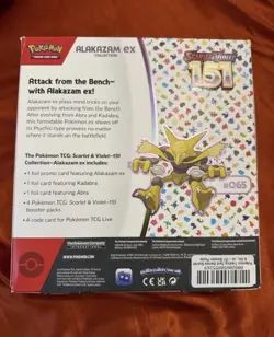 151 Alakazam Ex Box Sealed Pokemon (Cheapest Prices In the Universe) - Image 2