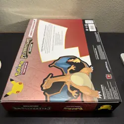Pokemon Celebrations Lance's Charizard V Collection Box Sealed 6 Packs - Image 4