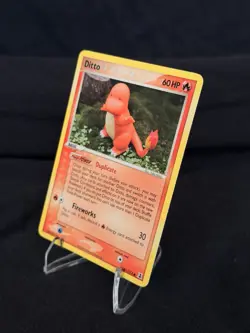 Pokemon Ditto (Charmander) 61/113 EX Delta Species Basic 60 HP Regular Common - Image 3