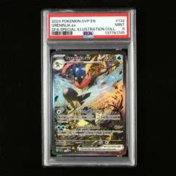 PSA 9 MINT 2024 Pokemon ENG Greninja ex G SVP EN 132 Promo - Image 1
