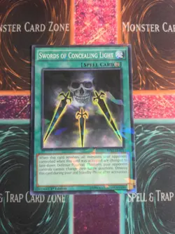 Yu-Gi-Oh! Swords of Concealing Light BP03-EN151 1st Edition Shatterfoil NM - Image 1