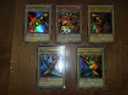 Yu-Gi-Oh Exodia The Forbidden One SET (5 PIECES) 2002 LOB-124 Yugioh NM - Image 1