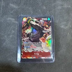 One Piece KRIEG OP15-008 Alt Art SR Adventure On Kami’s Island~English - Image 1
