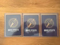 One Piece CCG | Monkey D Luffy ST01-012|Absalom OP06-081|Trebol OP04-030 ALL NM - Image 2