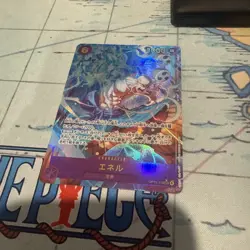 One Piece Enel OP15-118 SEC Alt Art Foil Japanese - Image 1