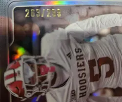 D'Angelo Ponds 1st Autographed Rookie /299 - 2025 Bowman Chrome Indiana Hoosiers - Image 2
