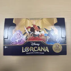 Disney Lorcana The First Chapter Booster Box 1st Print CM1 unopened (2) - Image 2
