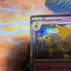 Alakazam MEP 003, Mega Evolution Stamped, Prerelease Pokemon Tcg Promo Mep003 MP - Image 3