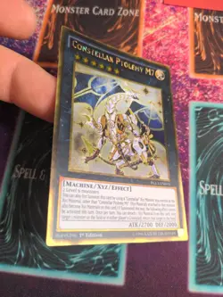 Yu-Gi-Oh! Constellar Ptolemy M7 PGL3-EN071 1st Edition Gold Rare NM c3/ - Image 2