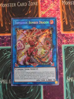 Yu-Gi-Oh! Topologic Bomber Dragon MP18-EN065 1st Edition Secret Rare NM b2/ - Image 1