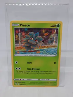 1x Pineco 008/185 Vivid Voltage Pokemon TCG Card NM - Image 1
