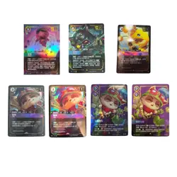 Riftbound League of Legends TCG Card Game 2025 Chinese 7 Pcs Teemo NM IN STOCK - Image 1