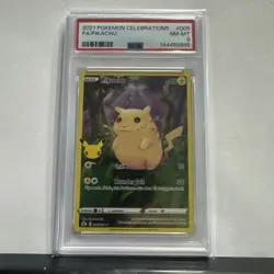 2021 Pokemon Celebrations Pikachu Holo #005/025 PSA 8 - Image 1