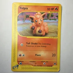 Vulpix 136/165 Expedition Base Set Pokemon TCG - Image 1